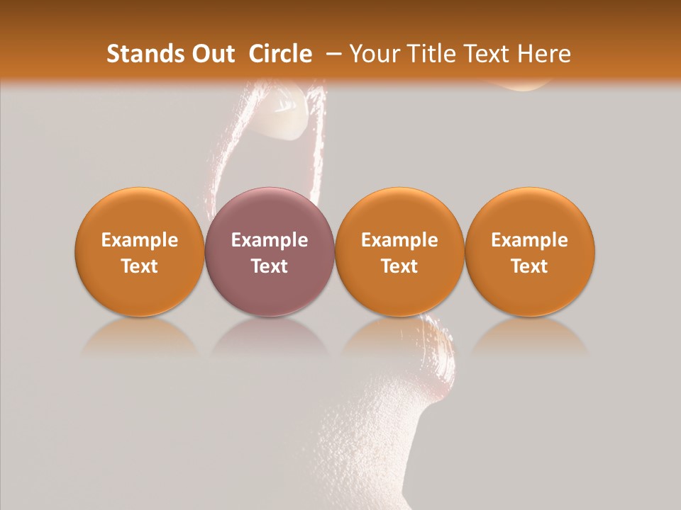 Glamor Eat Exotic PowerPoint Template