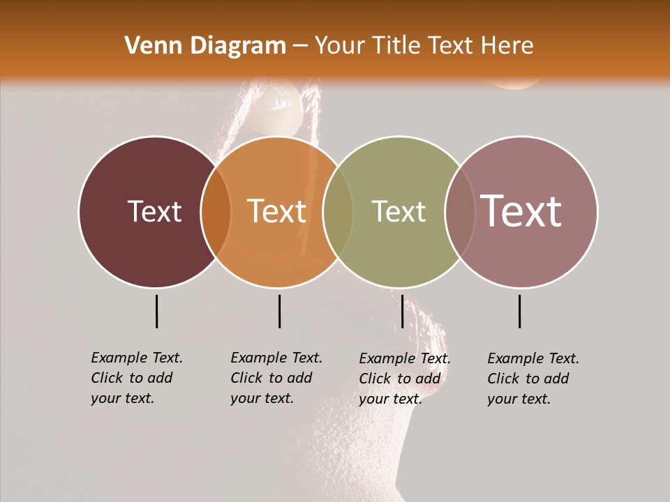 Glamor Eat Exotic PowerPoint Template