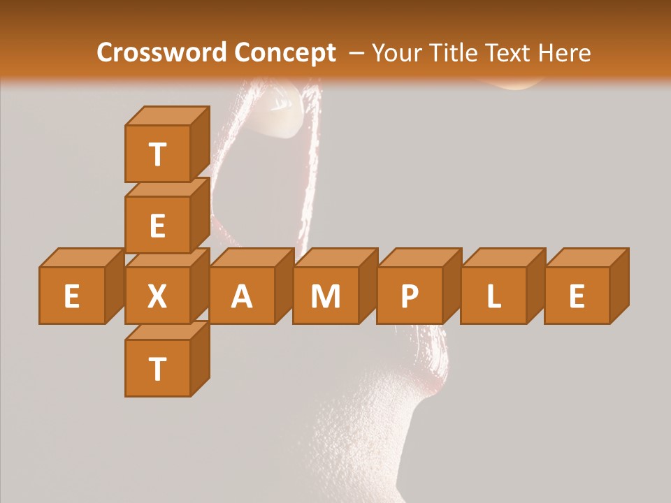 Glamor Eat Exotic PowerPoint Template