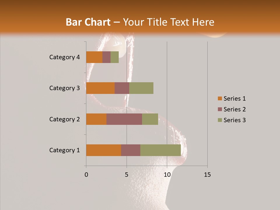 Glamor Eat Exotic PowerPoint Template