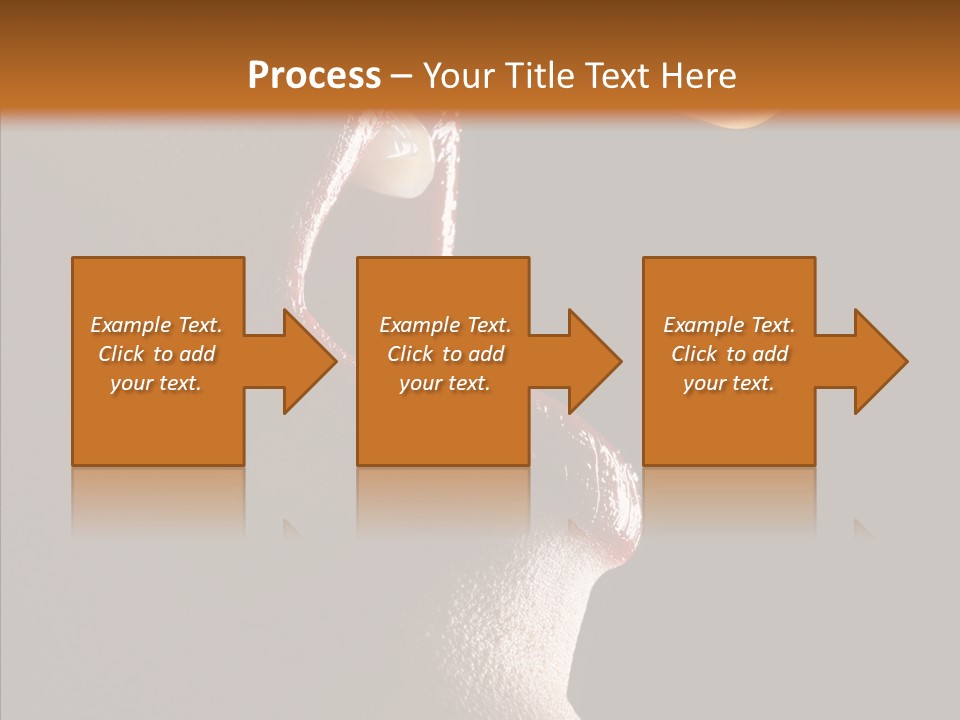 Glamor Eat Exotic PowerPoint Template