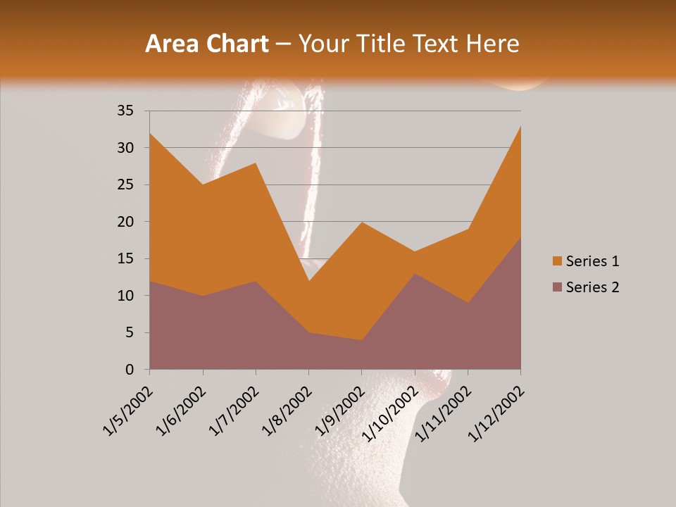 Glamor Eat Exotic PowerPoint Template