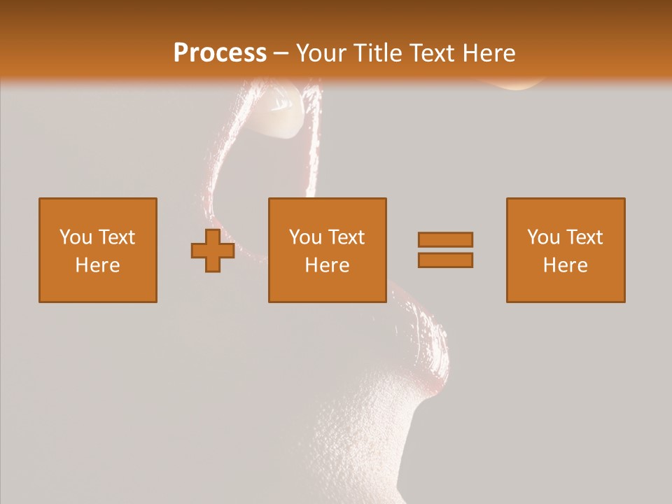 Glamor Eat Exotic PowerPoint Template