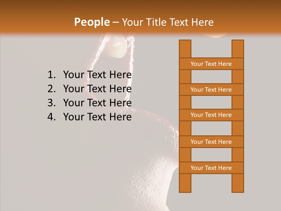 Glamor Eat Exotic PowerPoint Template