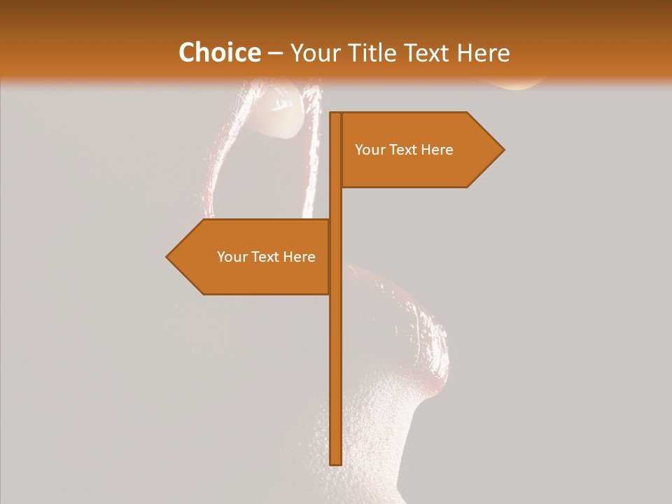 Glamor Eat Exotic PowerPoint Template