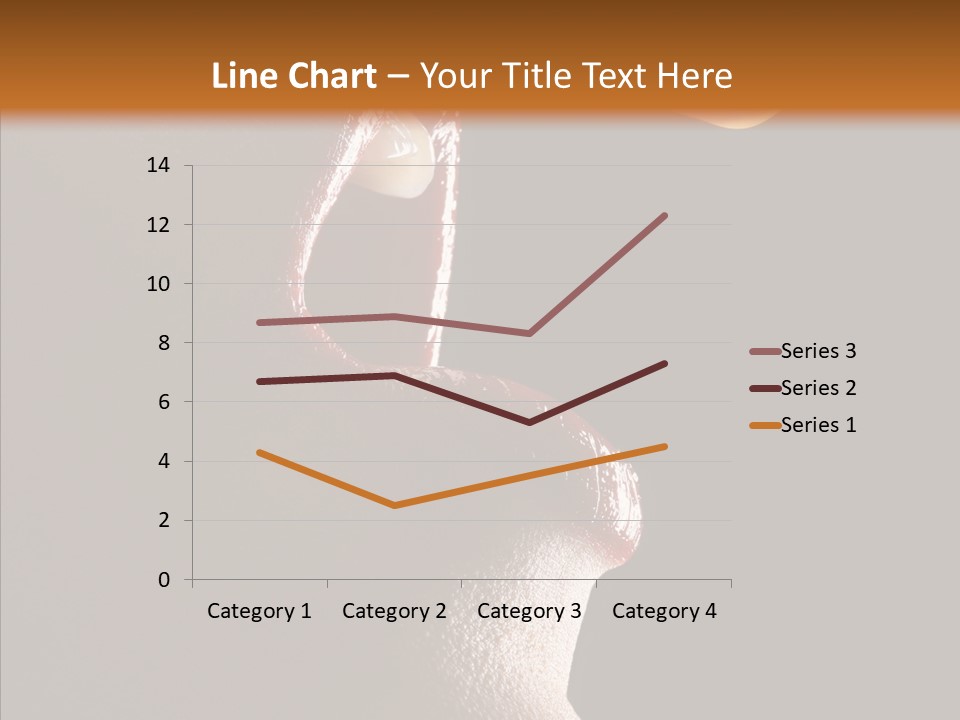 Glamor Eat Exotic PowerPoint Template