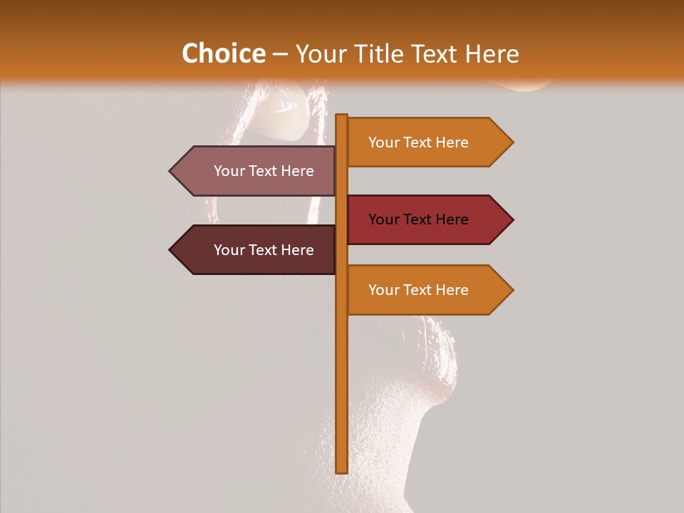 Glamor Eat Exotic PowerPoint Template