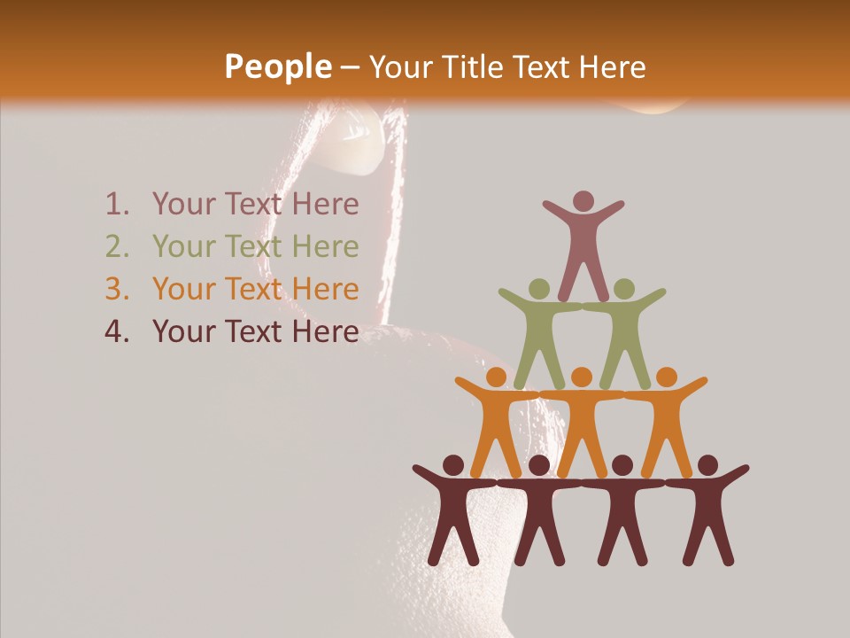 Glamor Eat Exotic PowerPoint Template