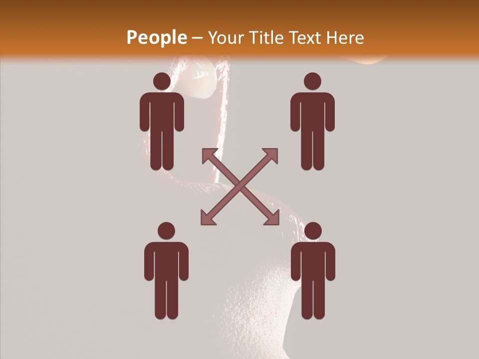 Glamor Eat Exotic PowerPoint Template