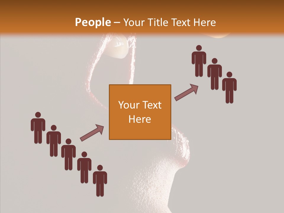 Glamor Eat Exotic PowerPoint Template