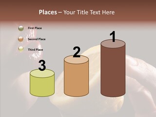 Red Woman Lips With Hand Holding Lemon PowerPoint Template