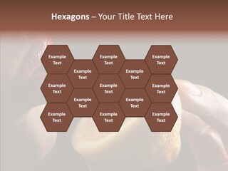 Red Woman Lips With Hand Holding Lemon PowerPoint Template