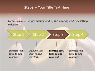 Red Woman Lips With Hand Holding Lemon PowerPoint Template