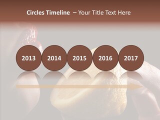 Red Woman Lips With Hand Holding Lemon PowerPoint Template