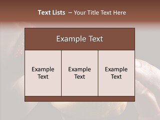 Red Woman Lips With Hand Holding Lemon PowerPoint Template