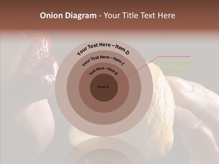 Red Woman Lips With Hand Holding Lemon PowerPoint Template