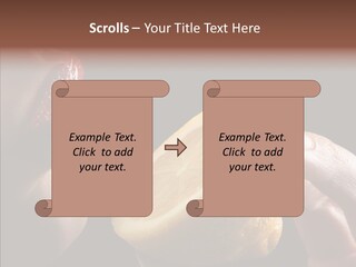 Red Woman Lips With Hand Holding Lemon PowerPoint Template