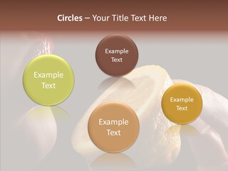 Red Woman Lips With Hand Holding Lemon PowerPoint Template