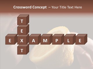 Red Woman Lips With Hand Holding Lemon PowerPoint Template