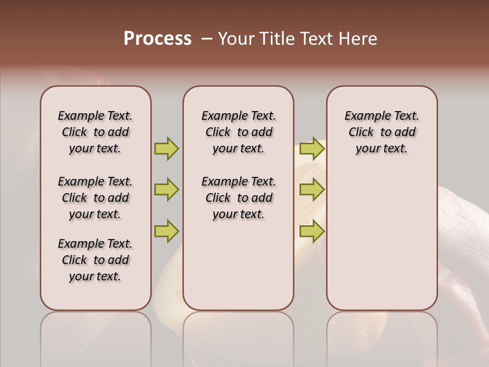 Red Woman Lips With Hand Holding Lemon PowerPoint Template
