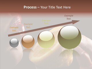 Red Woman Lips With Hand Holding Lemon PowerPoint Template