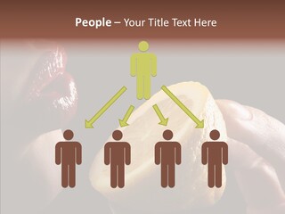 Red Woman Lips With Hand Holding Lemon PowerPoint Template