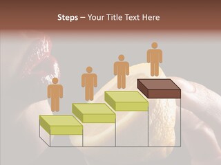 Red Woman Lips With Hand Holding Lemon PowerPoint Template