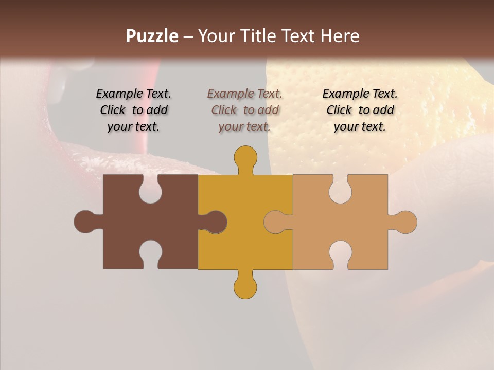 People Lips Health PowerPoint Template