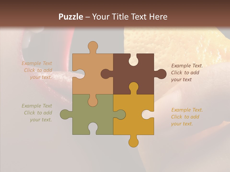 People Lips Health PowerPoint Template