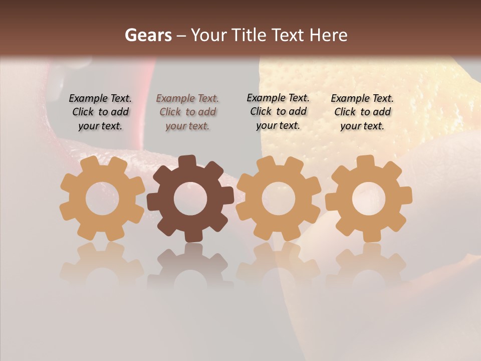 People Lips Health PowerPoint Template