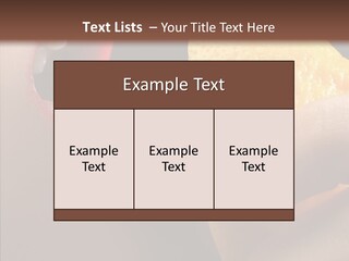 People Lips Health PowerPoint Template