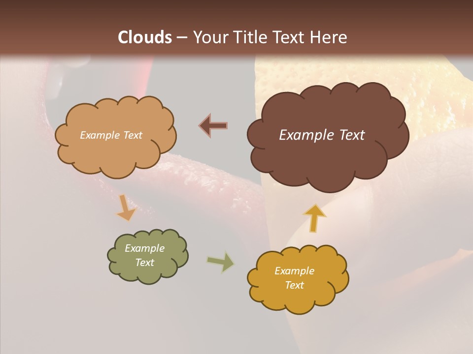 People Lips Health PowerPoint Template
