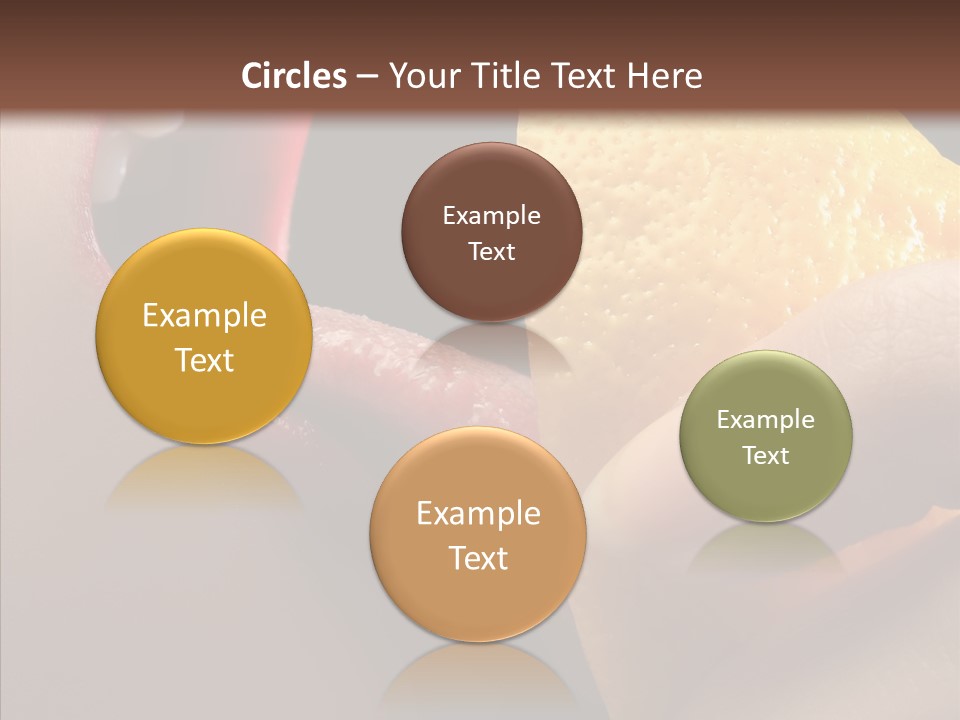 People Lips Health PowerPoint Template