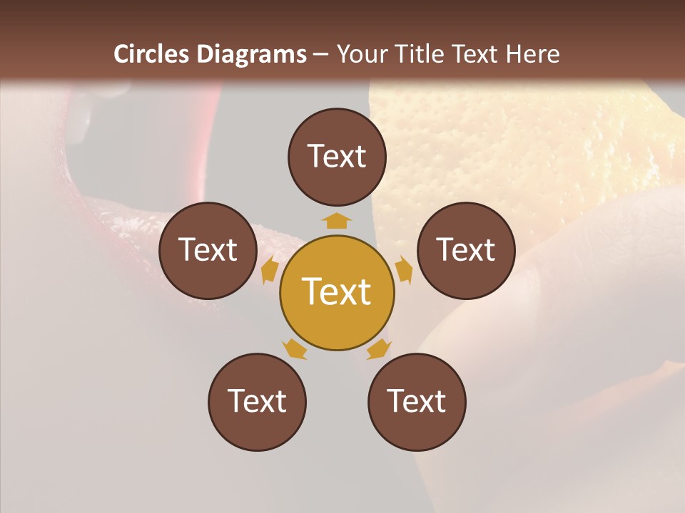 People Lips Health PowerPoint Template