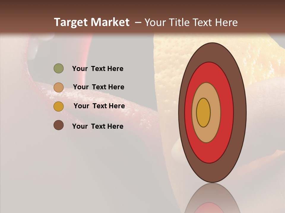 People Lips Health PowerPoint Template