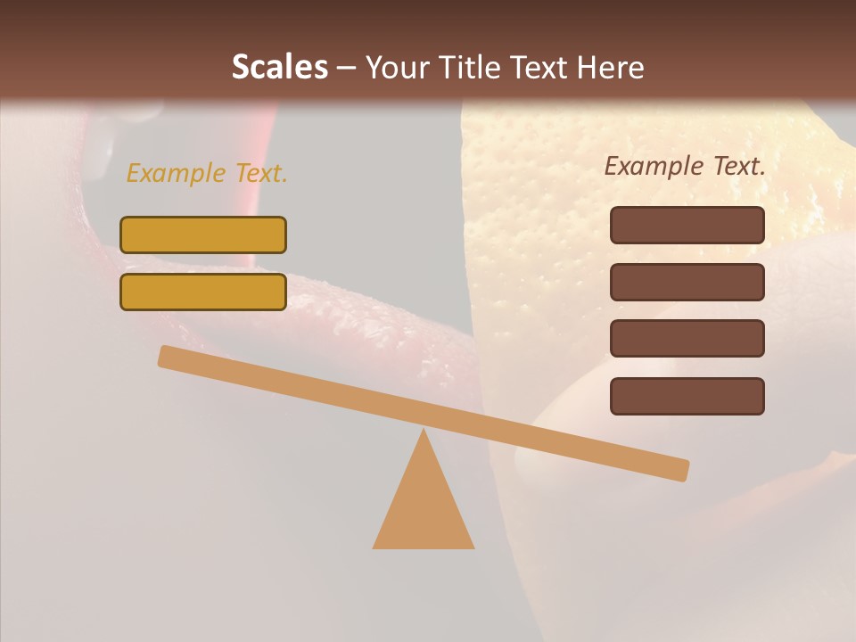 People Lips Health PowerPoint Template