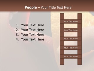 People Lips Health PowerPoint Template