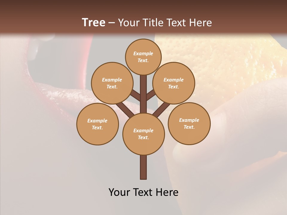 People Lips Health PowerPoint Template