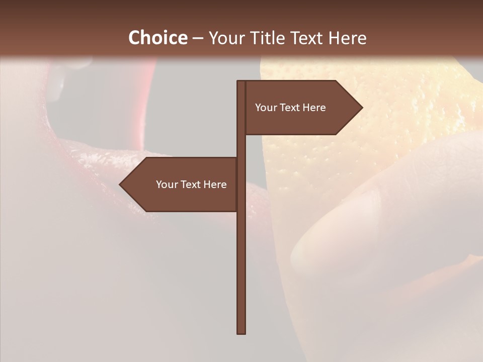 People Lips Health PowerPoint Template