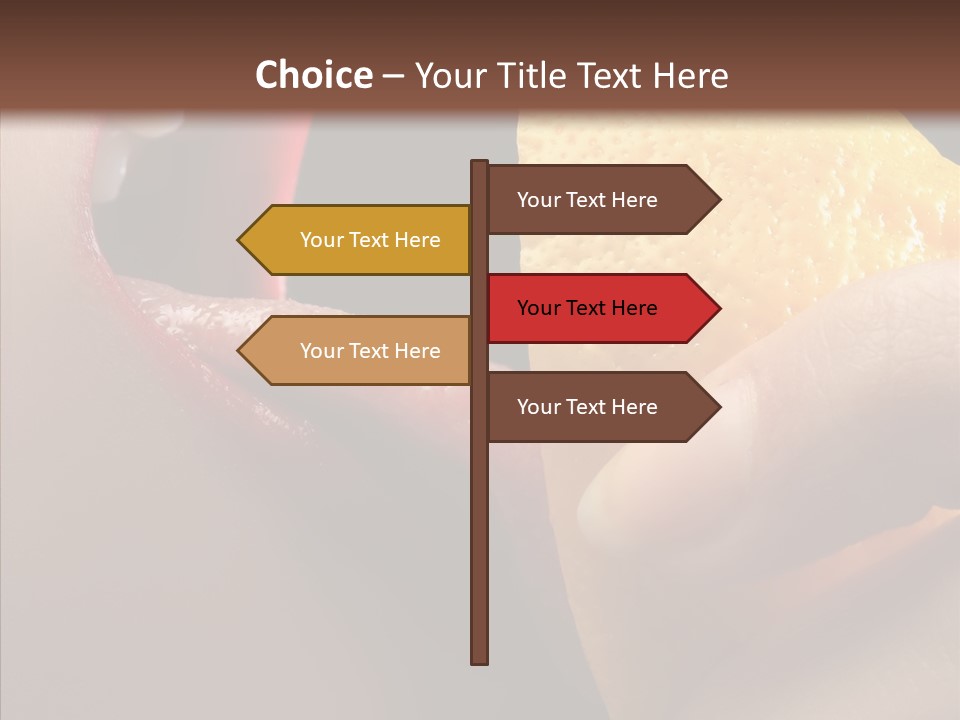 People Lips Health PowerPoint Template