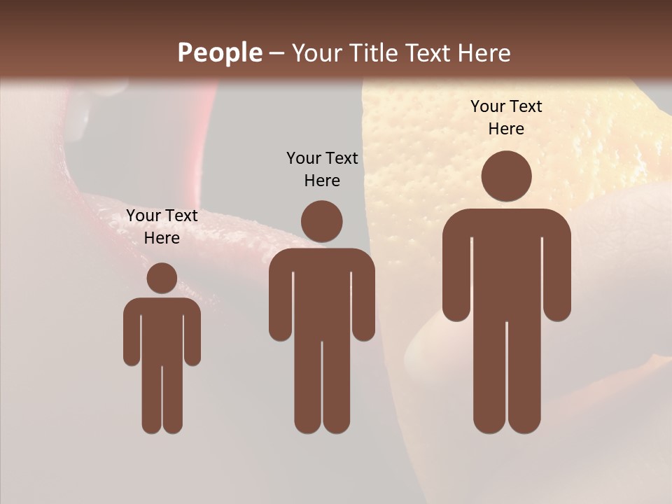 People Lips Health PowerPoint Template