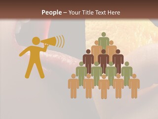 People Lips Health PowerPoint Template