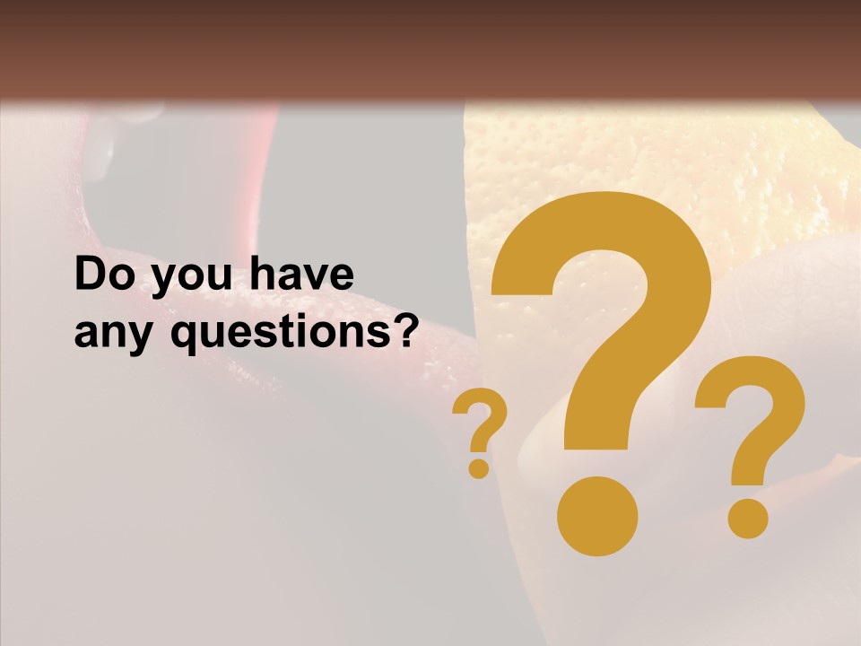 People Lips Health PowerPoint Template