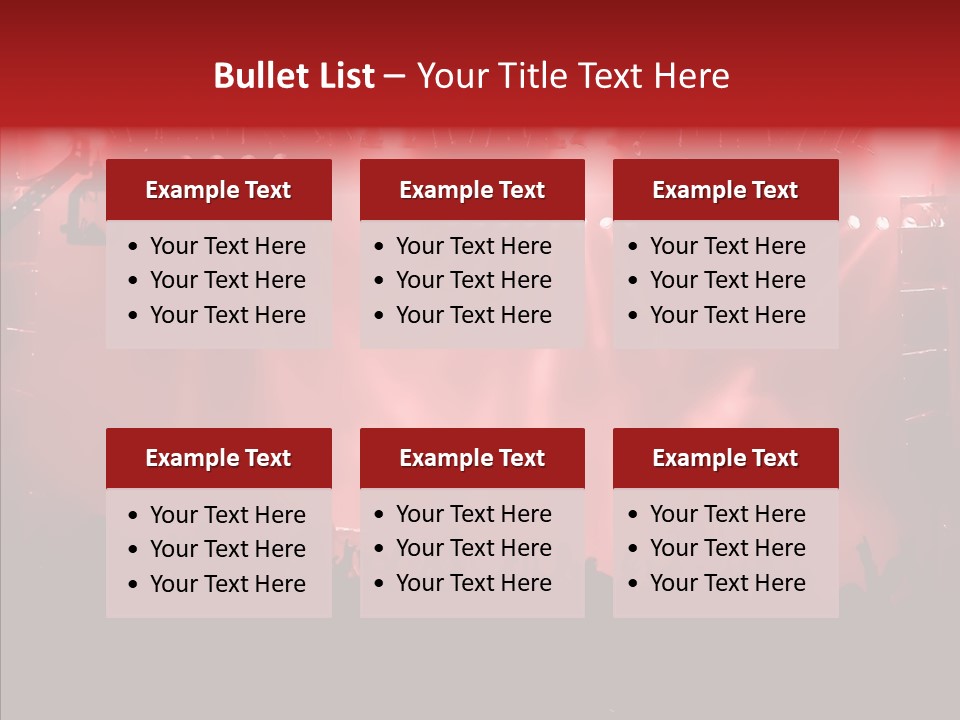 Pop Vocal Volume PowerPoint Template