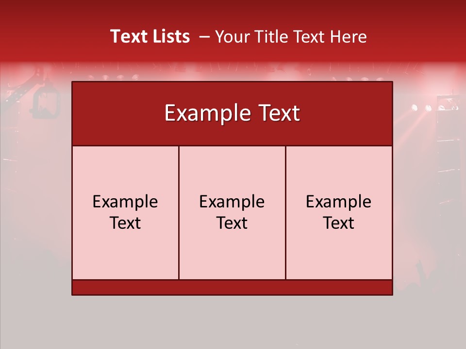 Pop Vocal Volume PowerPoint Template