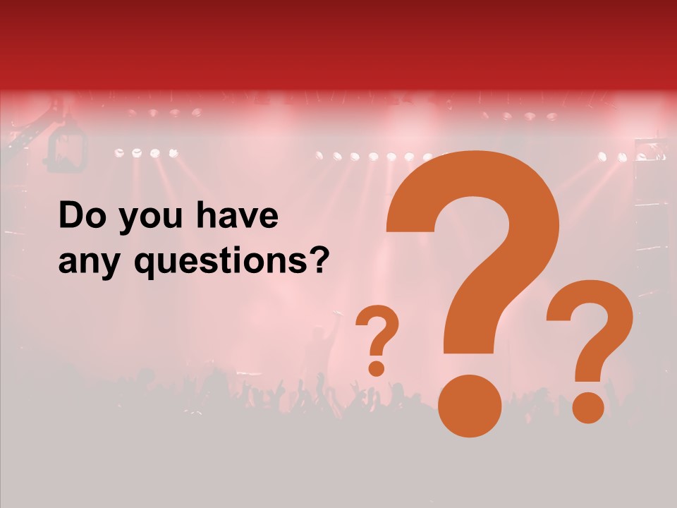 Pop Vocal Volume PowerPoint Template