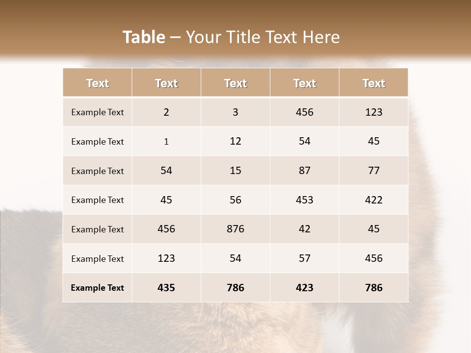 Staring Dreaminess Single PowerPoint Template