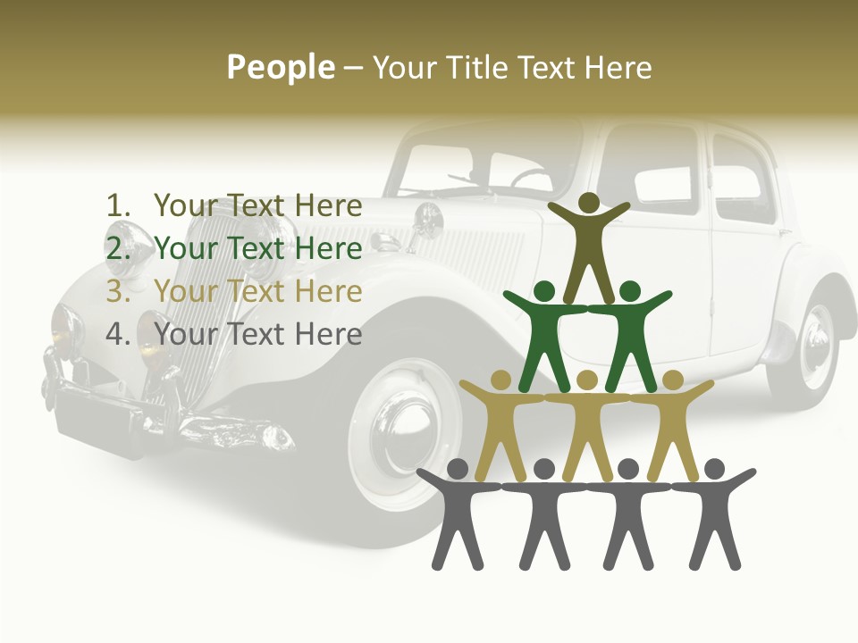 Figure Management Board PowerPoint Template