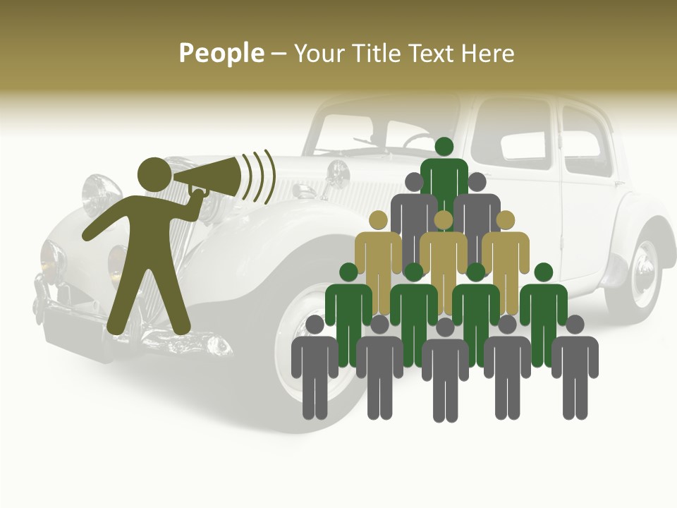 Figure Management Board PowerPoint Template