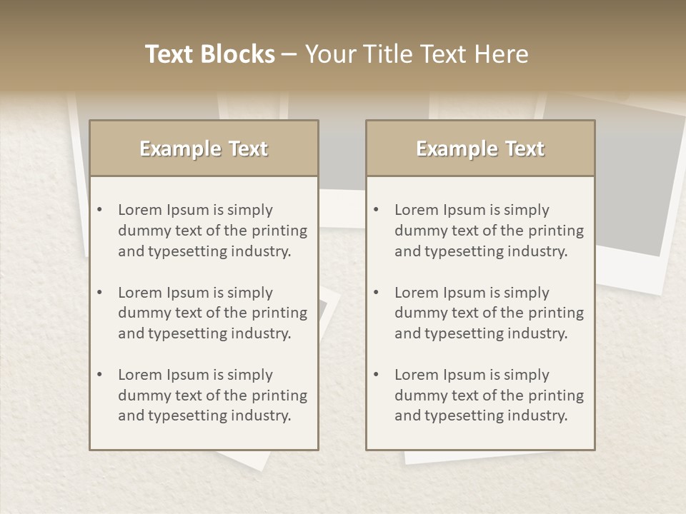 Frame Concept Object PowerPoint Template